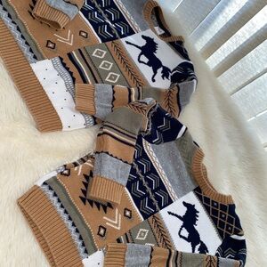 Gymboree horses sweaters bundle